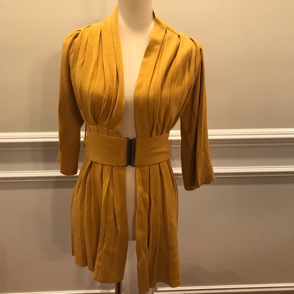 Moth brand belted cardigan